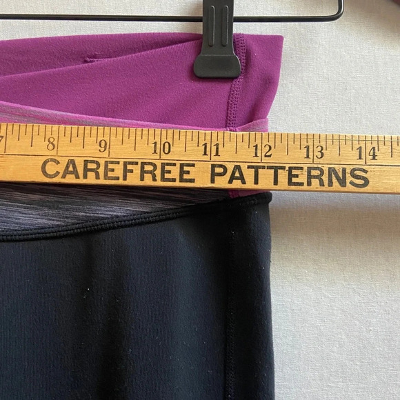 Lululemon Athletica straight leg cropped workout yoga pants SZ 4 - Picture 8 of 11